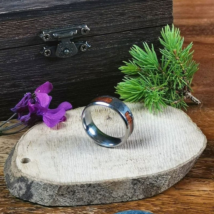 Bague Yggdrasil - acier inoxydable