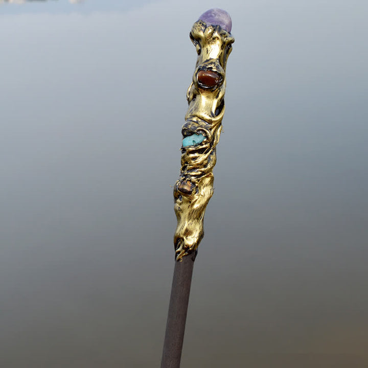 Baguettes de cristal de fée de la lune et du soleil Olivenorma