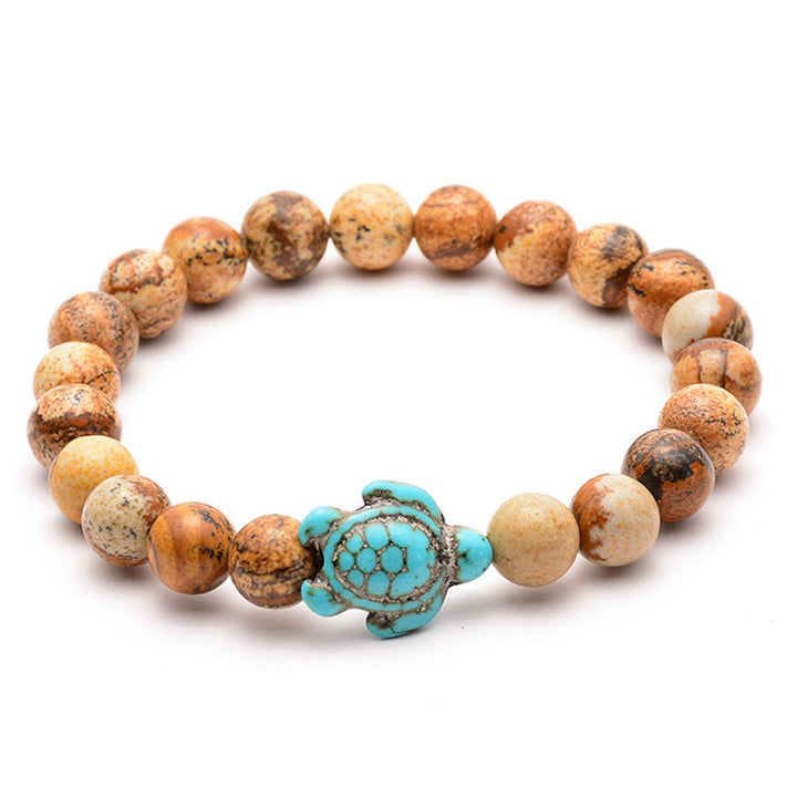 Bracelet Tortue en Pierre Naturelle