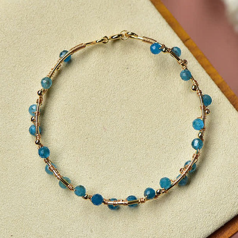 Bracelet de purification en pierre naturelle de moroxite