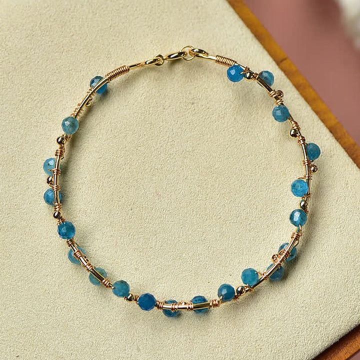 Bracelet de purification en pierre naturelle de moroxite