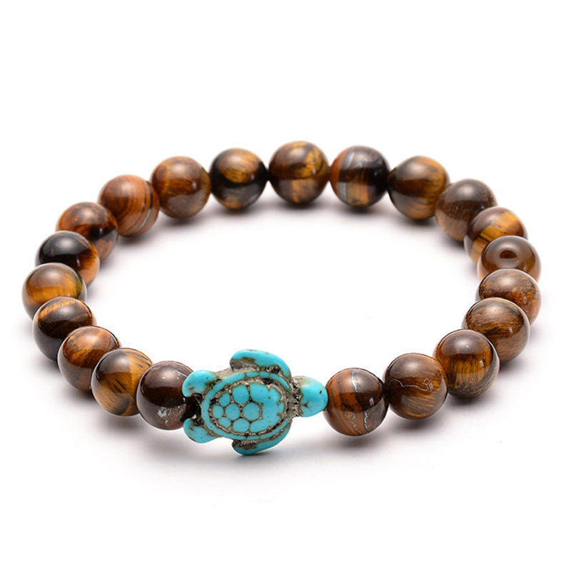 Bracelet Tortue en Pierre Naturelle