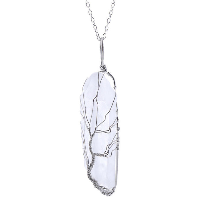 Olivenorma« Life Energy » – Collier en cristal Arbre de vie