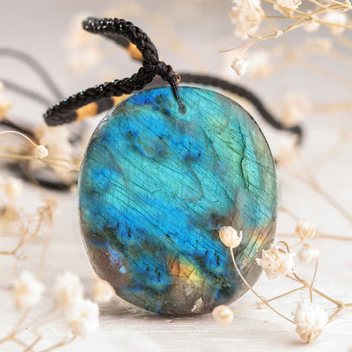 Collier de labradorite énergisante Olivenorma