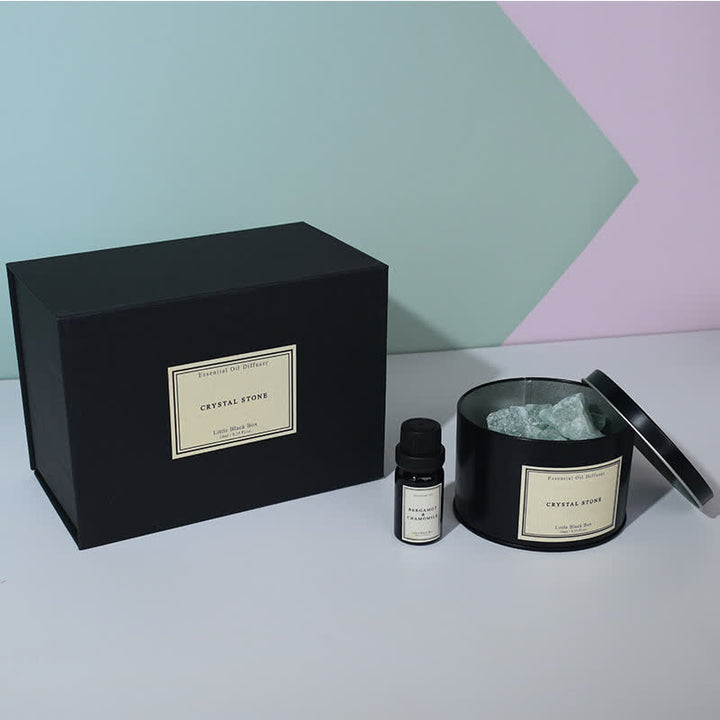 Olivenorma Ebony Rose - Diffuseur d'huiles essentielles en cristal aromathérapie