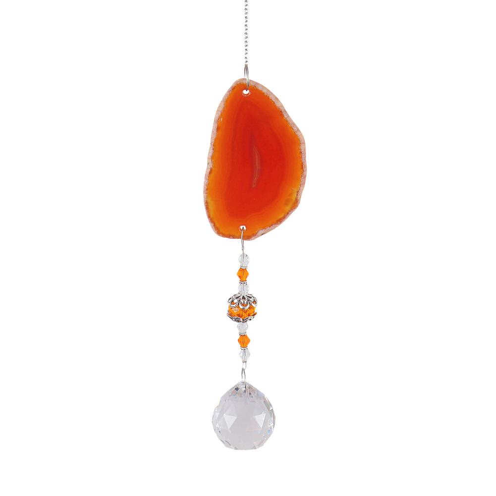 Pendentif suspendu fait main Olivenorma Carillon éolien en cristal de soleil