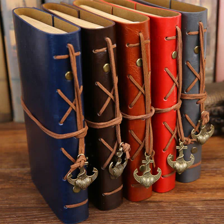 Journal avec couverture en cuir vintage Olivenorma - image 18