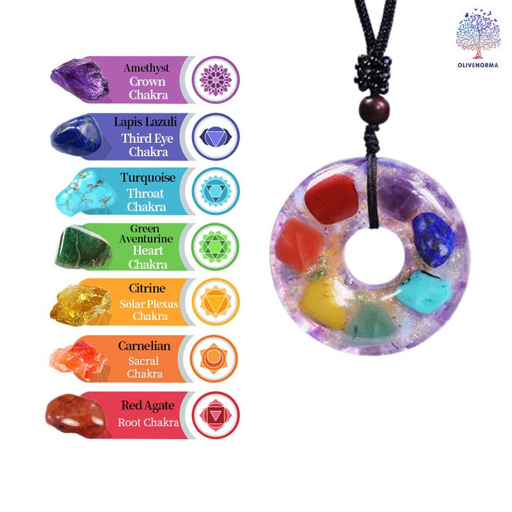Pyramide d'orgone de protection naturelle des chakras