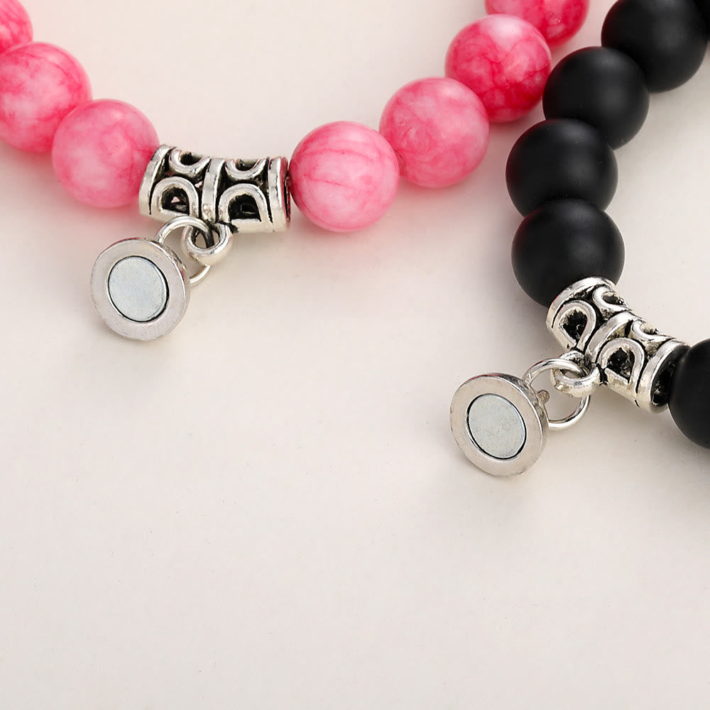 Ensemble de 2 bracelets magnétiques Olivenorma pour couple 