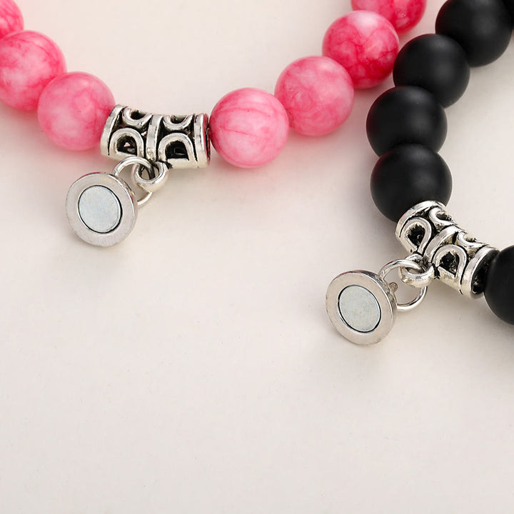 Ensemble de 2 bracelets magnétiques Olivenorma pour couple 