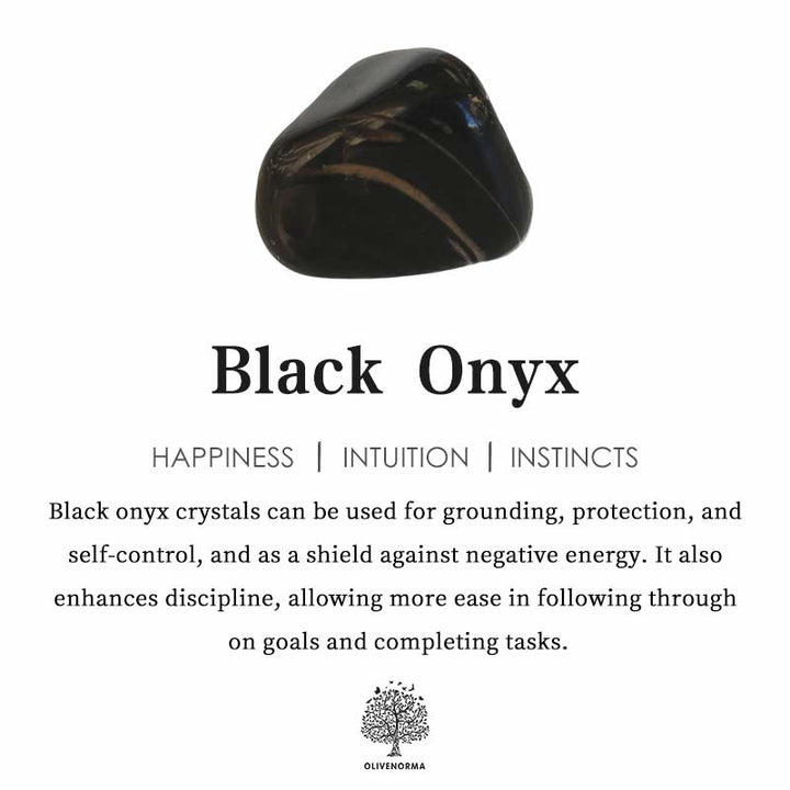 Attrape-rêves Olivenorma Bronzite Noir Onyx Marron