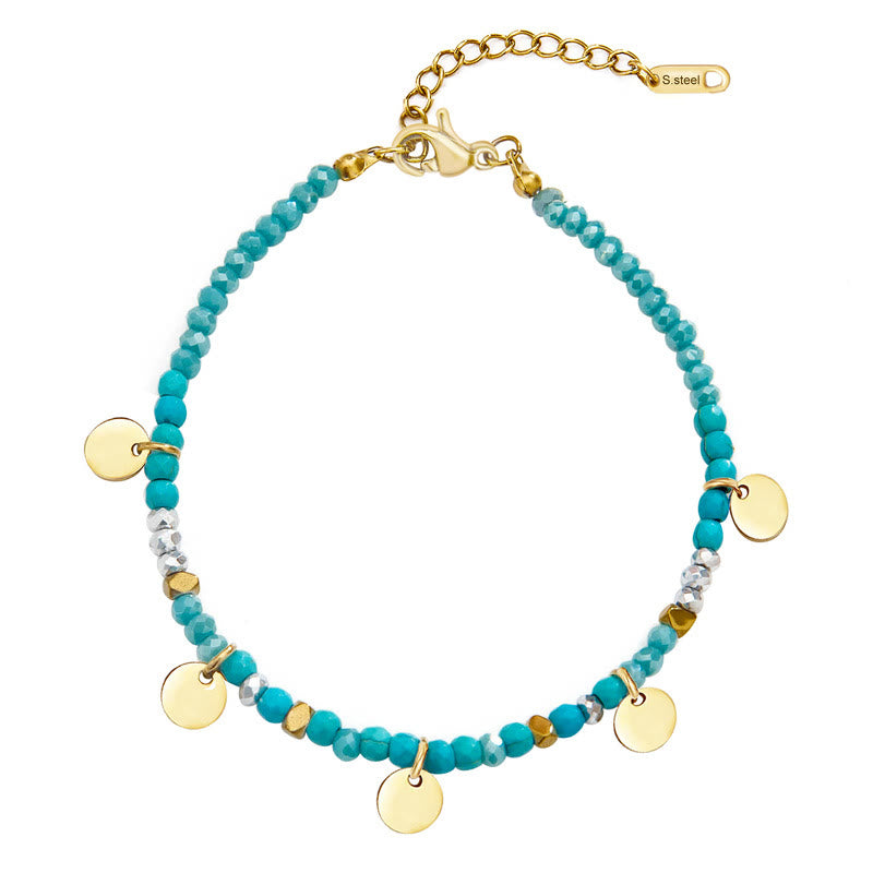 Ensemble de bracelets empilables en forme d'étoiles en turquoise naturelle Olivenorma