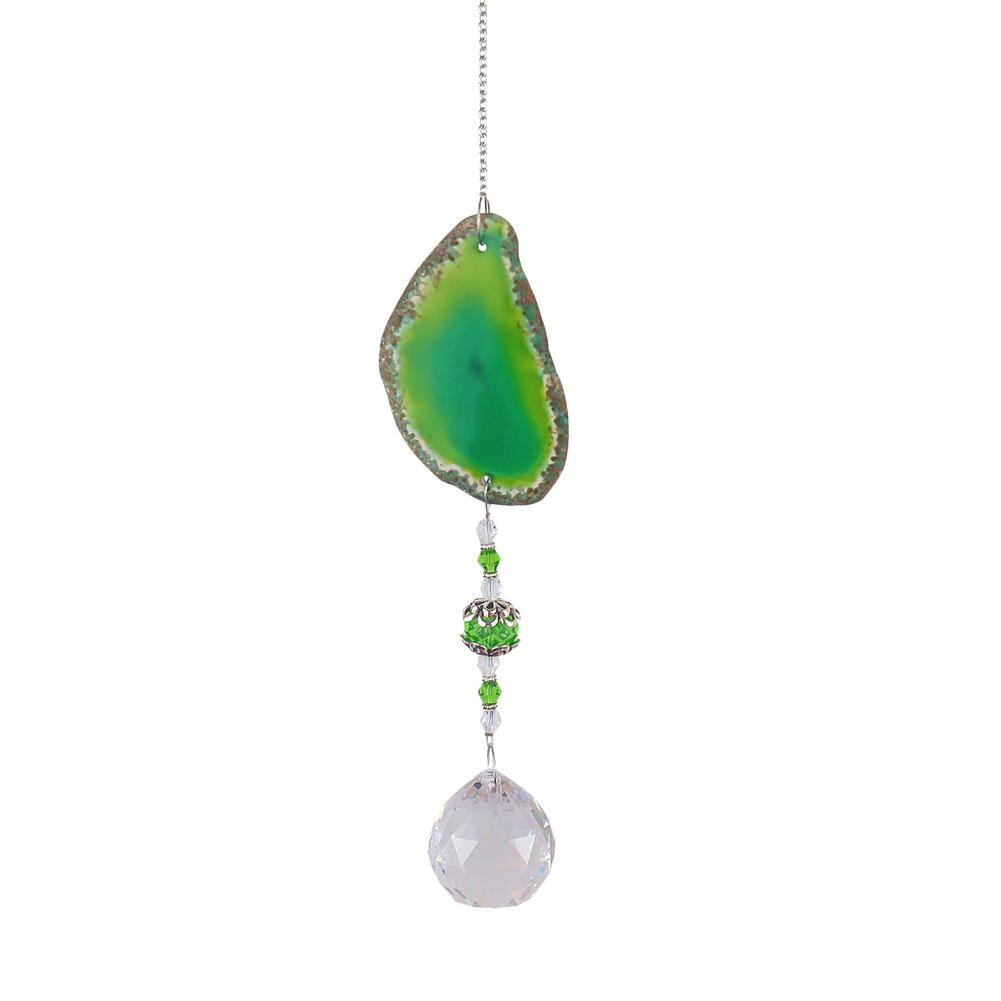 Pendentif suspendu fait main Olivenorma Carillon éolien en cristal de soleil