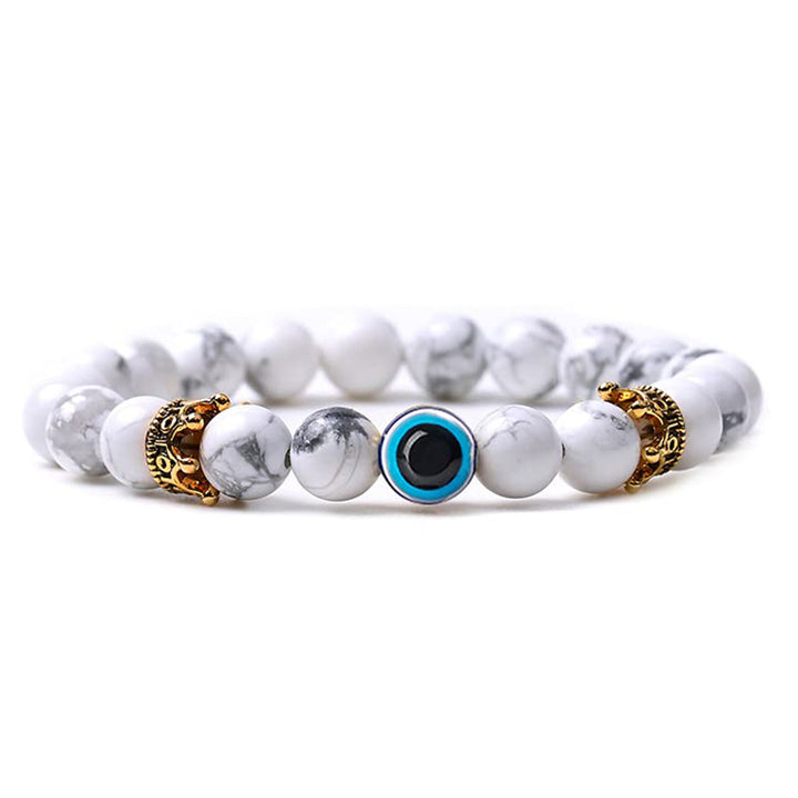 Bracelet de protection contre le mauvais œil en turquoise Olivenorma