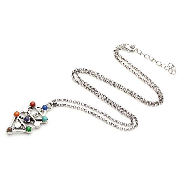 Collier Orgonite Chakra Olivenorma 