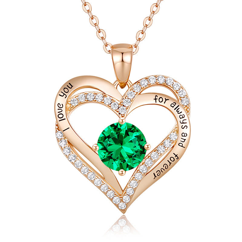 Olivenorma « Je t'aimerai toujours » – Collier cœur pierre de naissance Amour éternel - image 33