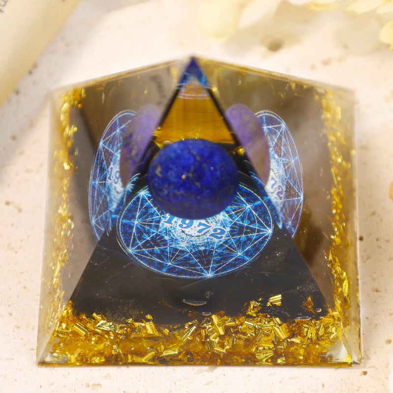 Lettre Sphère Lapis Lazuli Olivenorma 1972 Pyramide Orgone 