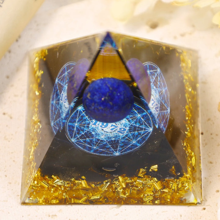 Lettre Sphère Lapis Lazuli Olivenorma 1972 Pyramide Orgone 