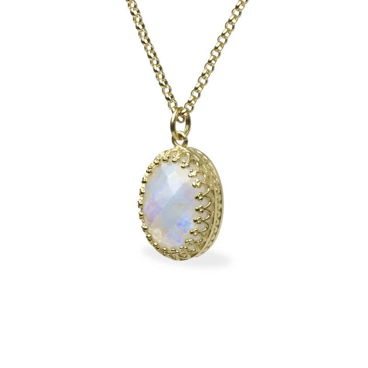 Collier délicat en opale naturelle Olivenorma