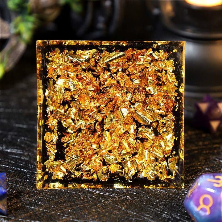 Boule d'améthyste Olivenorma Gravier d'obsidienne Pyramide d'orgone du zodiaque Taureau 