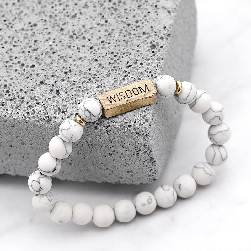 Bracelet gravé avec pierres précieuses naturelles Olivenorma