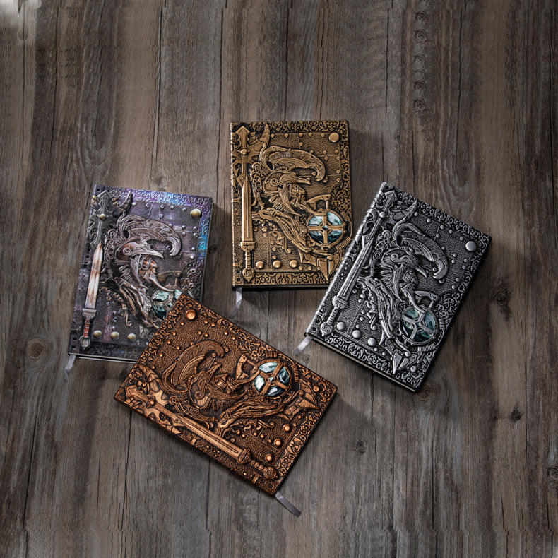Carnet décoratif à motif européen God of War d' Olivenorma
