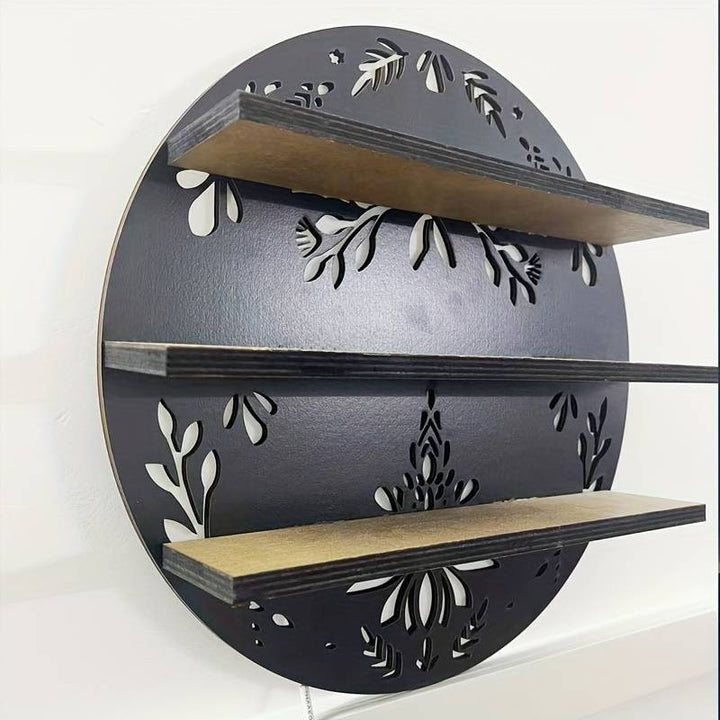 Olivenorma 1pc Boho Étagère murale en cristal 
