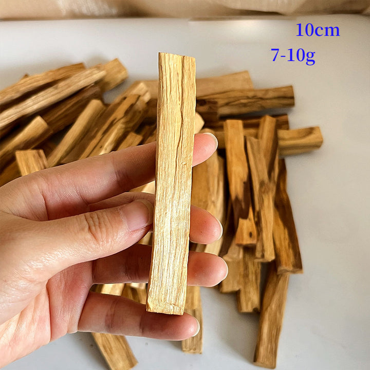 Bâton sacré de méditation purifiante en cristal d'aromathérapie Palo Santo Olivenorma