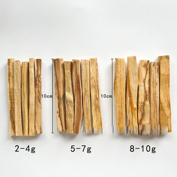 Bâton sacré de méditation purifiante en cristal d'aromathérapie Palo Santo Olivenorma