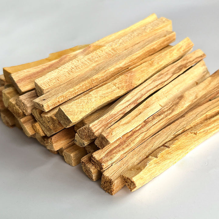 Bâton sacré de méditation purifiante en cristal d'aromathérapie Palo Santo Olivenorma