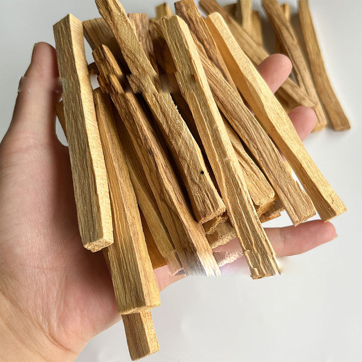 Bâton sacré de méditation purifiante en cristal d'aromathérapie Palo Santo Olivenorma