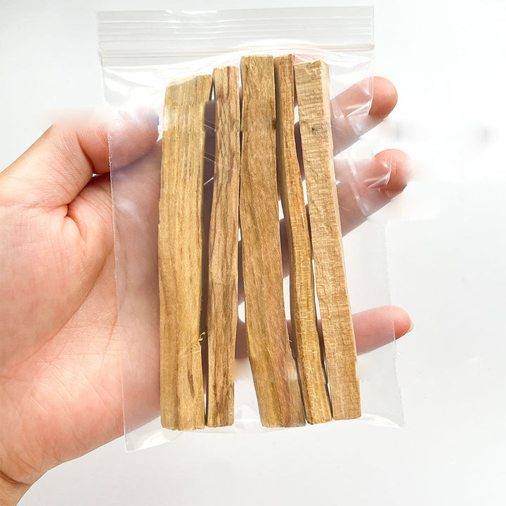 Bâton sacré de méditation purifiante en cristal d'aromathérapie Palo Santo Olivenorma