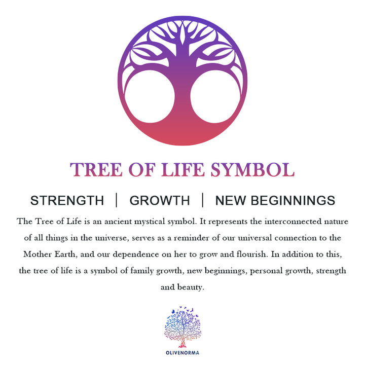 Capteur de soleil Arbre de vie Reiki Chakra Olivenorma 