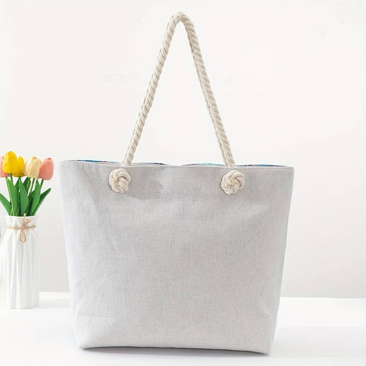 Sac fourre-tout de plage pour femme Olivenorma Blue Evil Eye