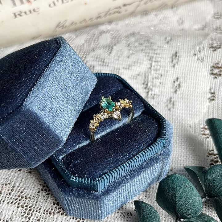 Olivenorma « Couronne de Chamuel » - Bague de guérison en tourmaline Paraiba