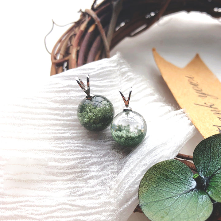 Collier et bracelet en argent sterling avec quartz fantôme vert Olivenorma 