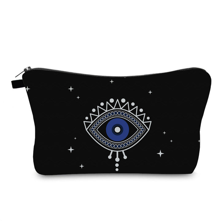 Trousse de maquillage Olivenorma avec symbole Hamsa et mauvais œil