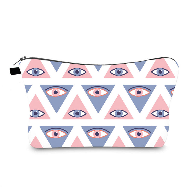Trousse de maquillage Olivenorma avec symbole Hamsa et mauvais œil