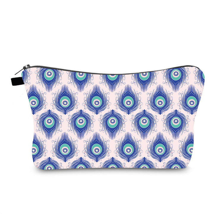 Trousse de maquillage Olivenorma avec symbole Hamsa et mauvais œil