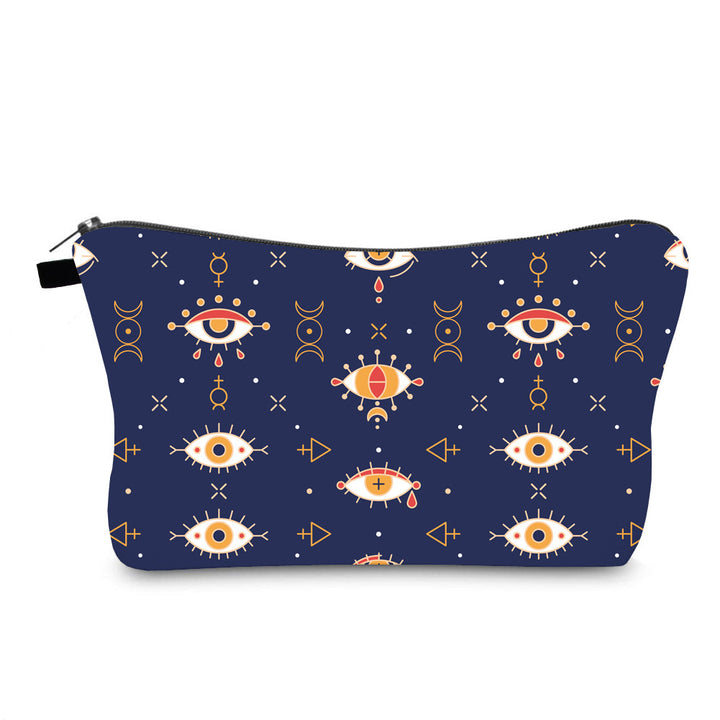Trousse de maquillage Olivenorma avec symbole Hamsa et mauvais œil