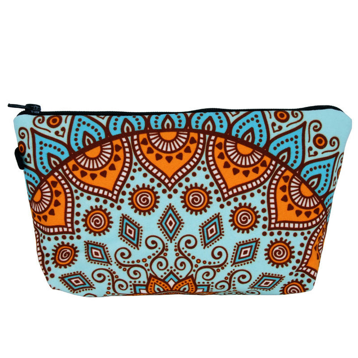 Trousse de maquillage à motif mandala Olivenorma
