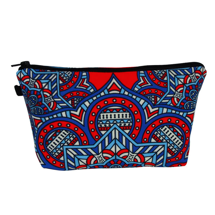 Trousse de maquillage à motif mandala Olivenorma