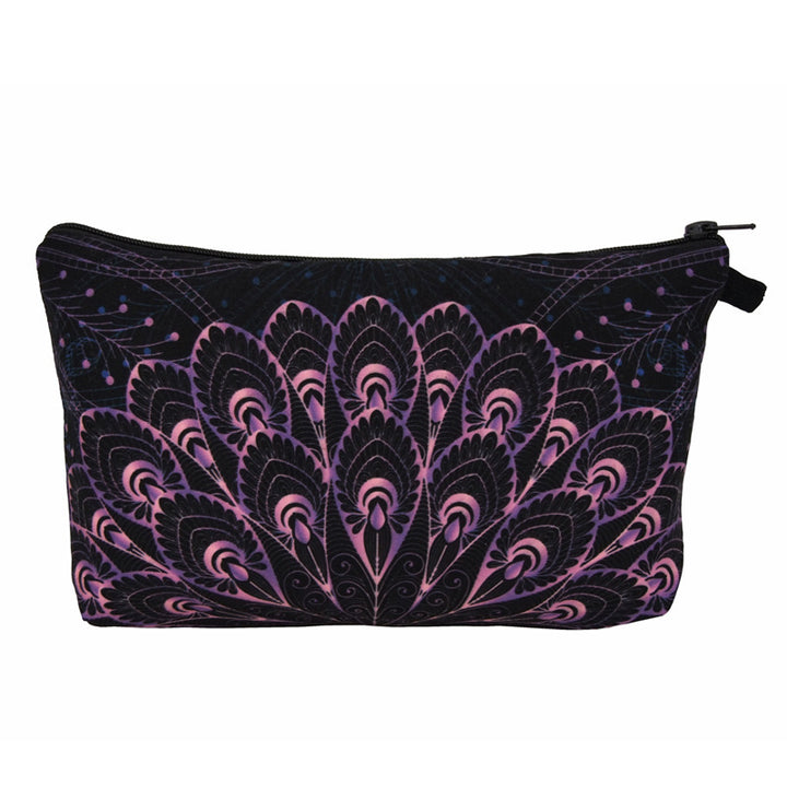 Trousse de maquillage à motif mandala Olivenorma
