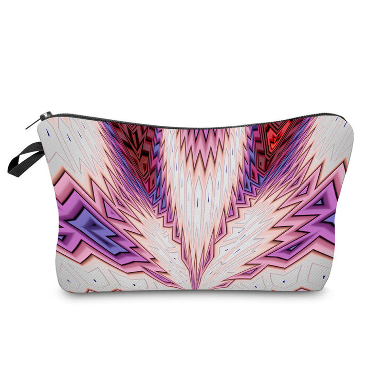 Trousse de maquillage à motif mandala Olivenorma