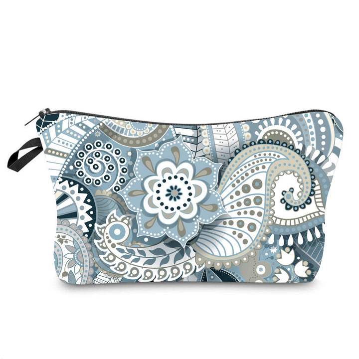 Trousse de maquillage à motif mandala Olivenorma