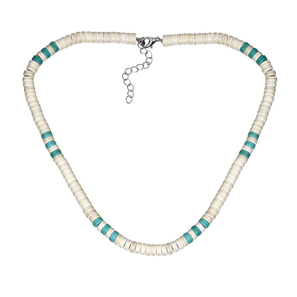 Ensemble de colliers Olivenorma Larimar Turquoise Zircon