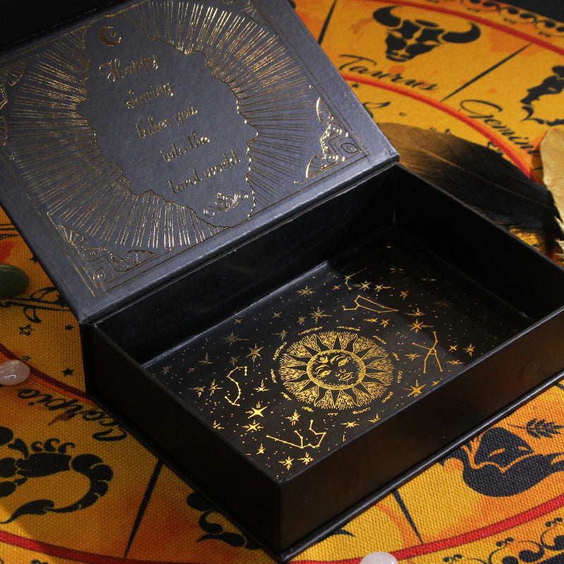 Coffret cadeau de divination de cartes de tarot étanches Olivenorma PET