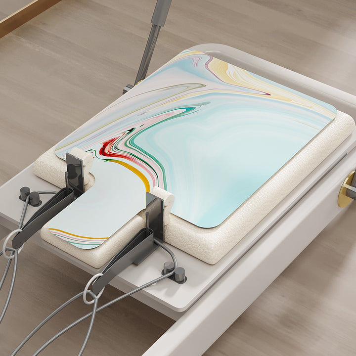 Tapis de yoga en caoutchouc synthétique Olivenorma Pilates Core Exercises 