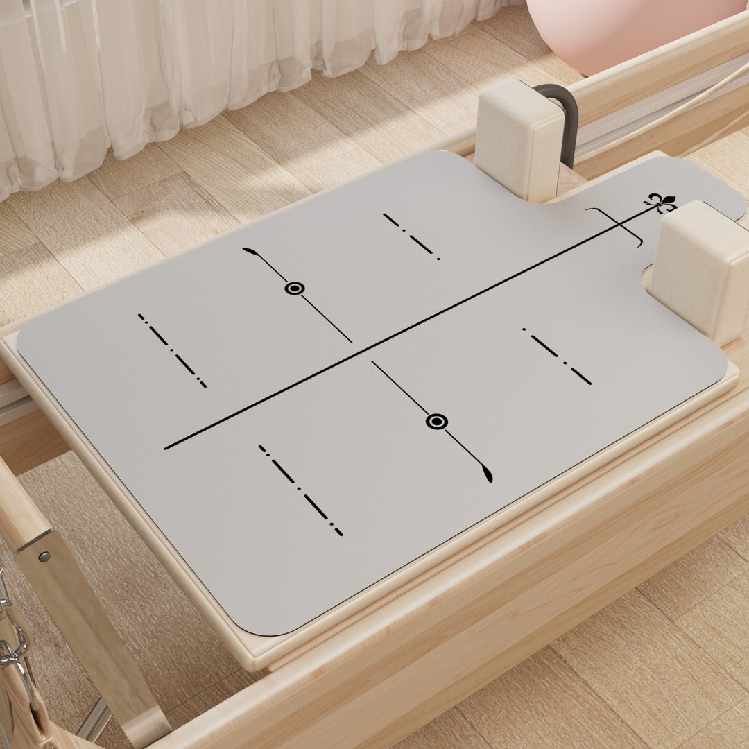 Tapis de yoga en caoutchouc synthétique Olivenorma Pilates Core Exercises 