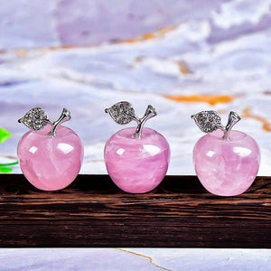 Décoration de pomme sculptée en pierre naturelle pour la veille de Noël Olivenorma - image 1